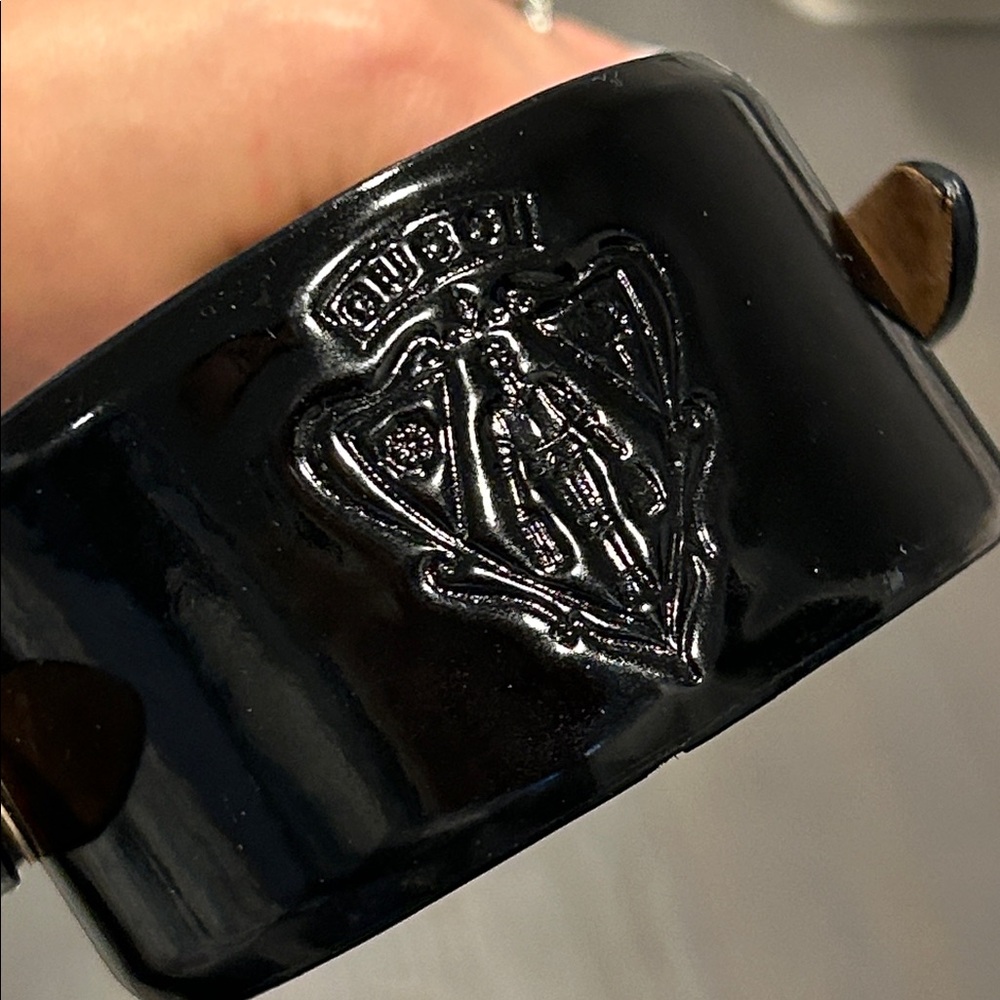 Gucci two-leather belt ya